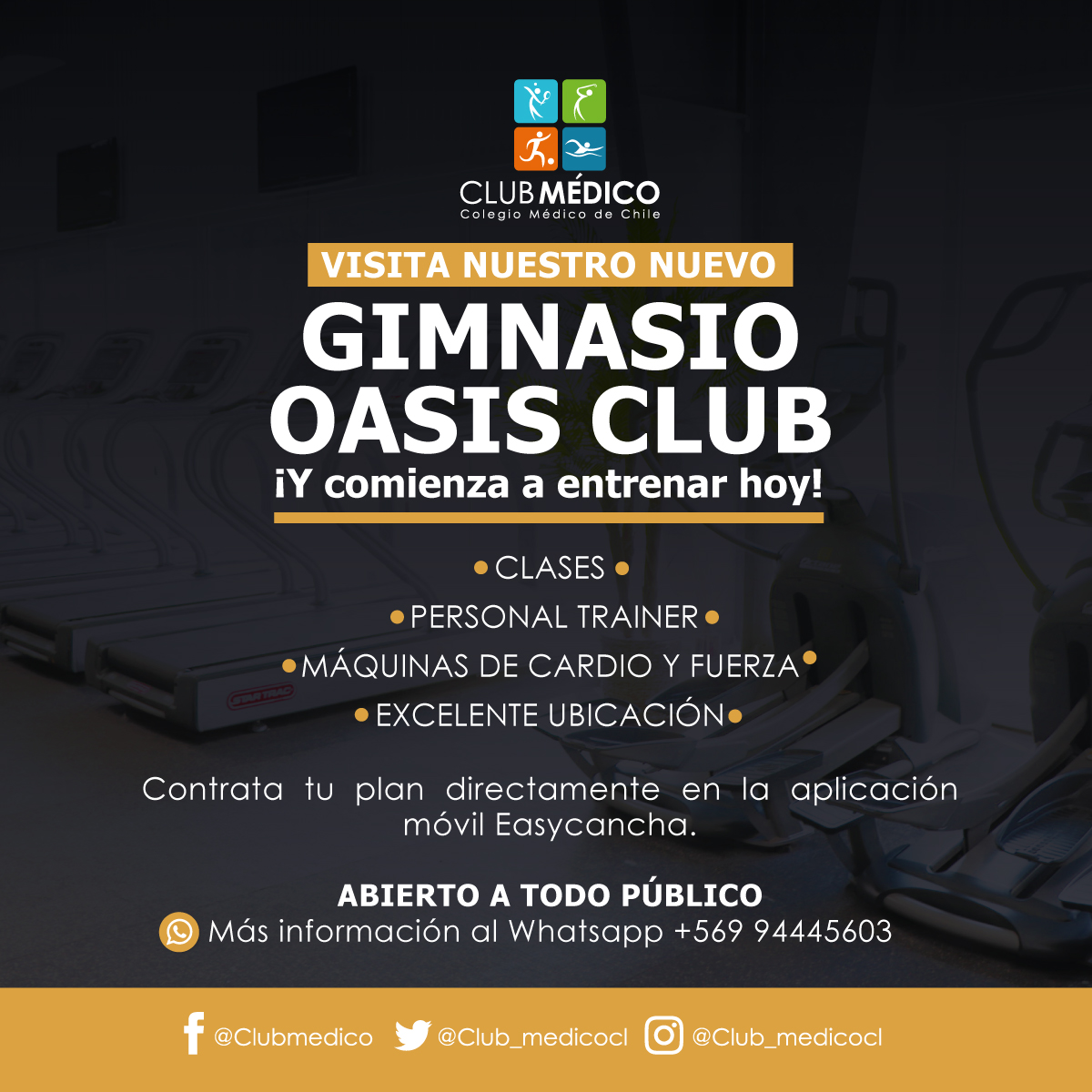 Oásis Clube, Convênios